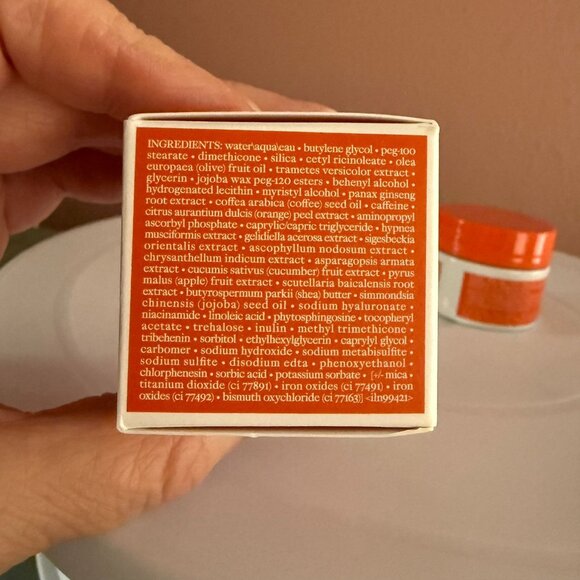 Origins Ginzing Brightening Eye Cream Cool Tone Full Size 0.5 Fl Oz - Picture 4 of 5